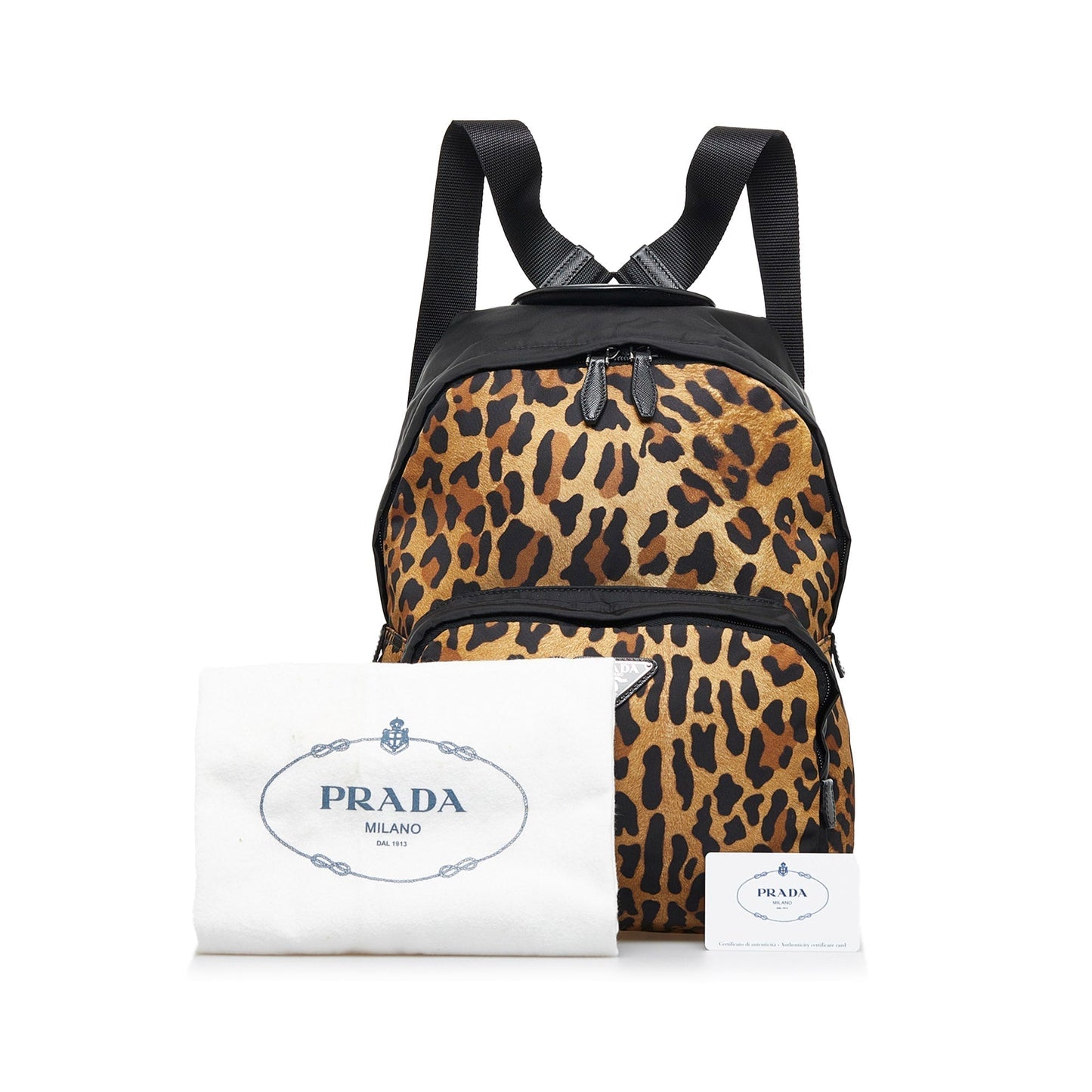 Prada Tessuto Backpack Nylon Brown