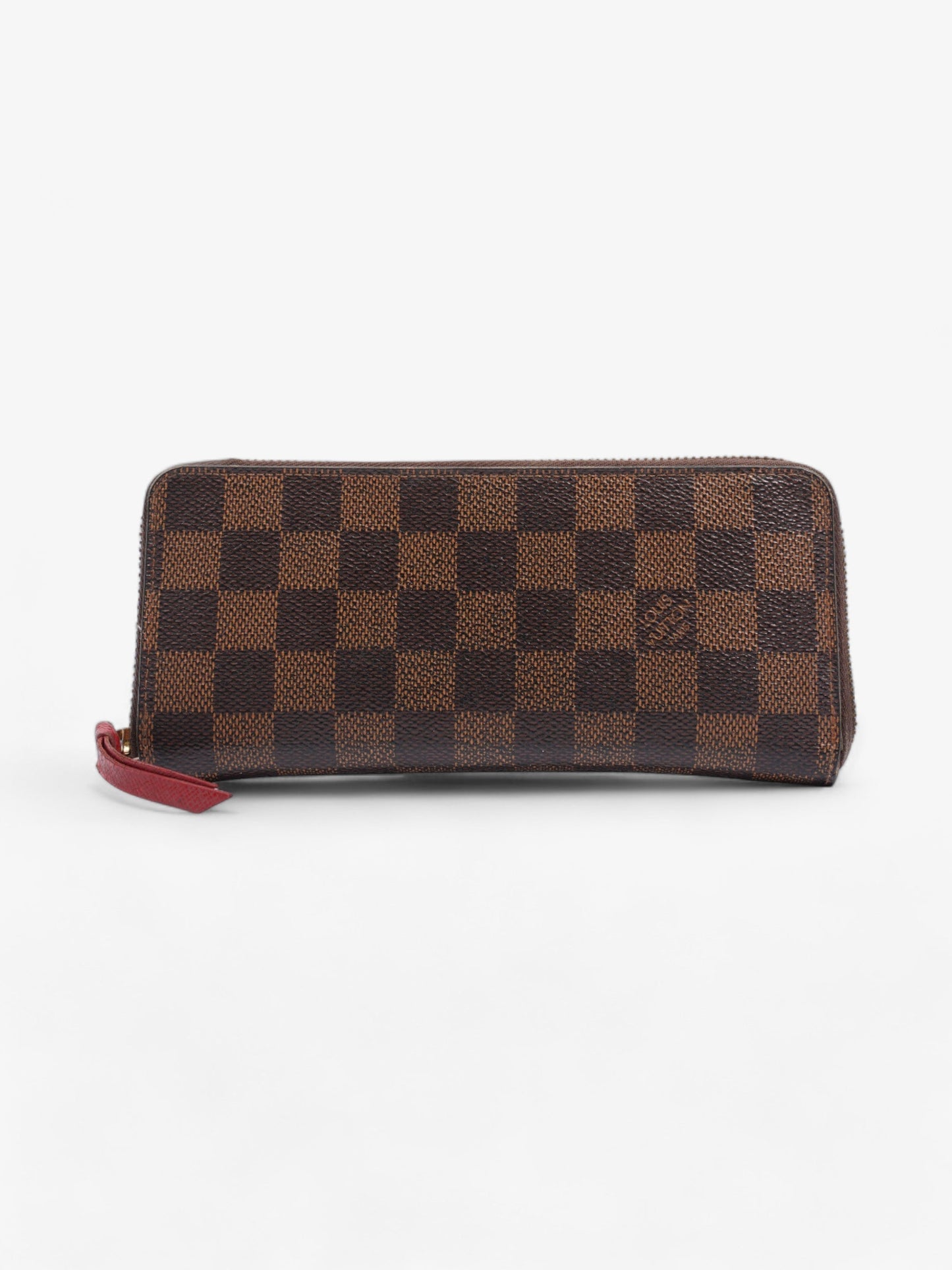 Louis Vuitton Clemence Ebene Cherry Damier Canvas Handbag