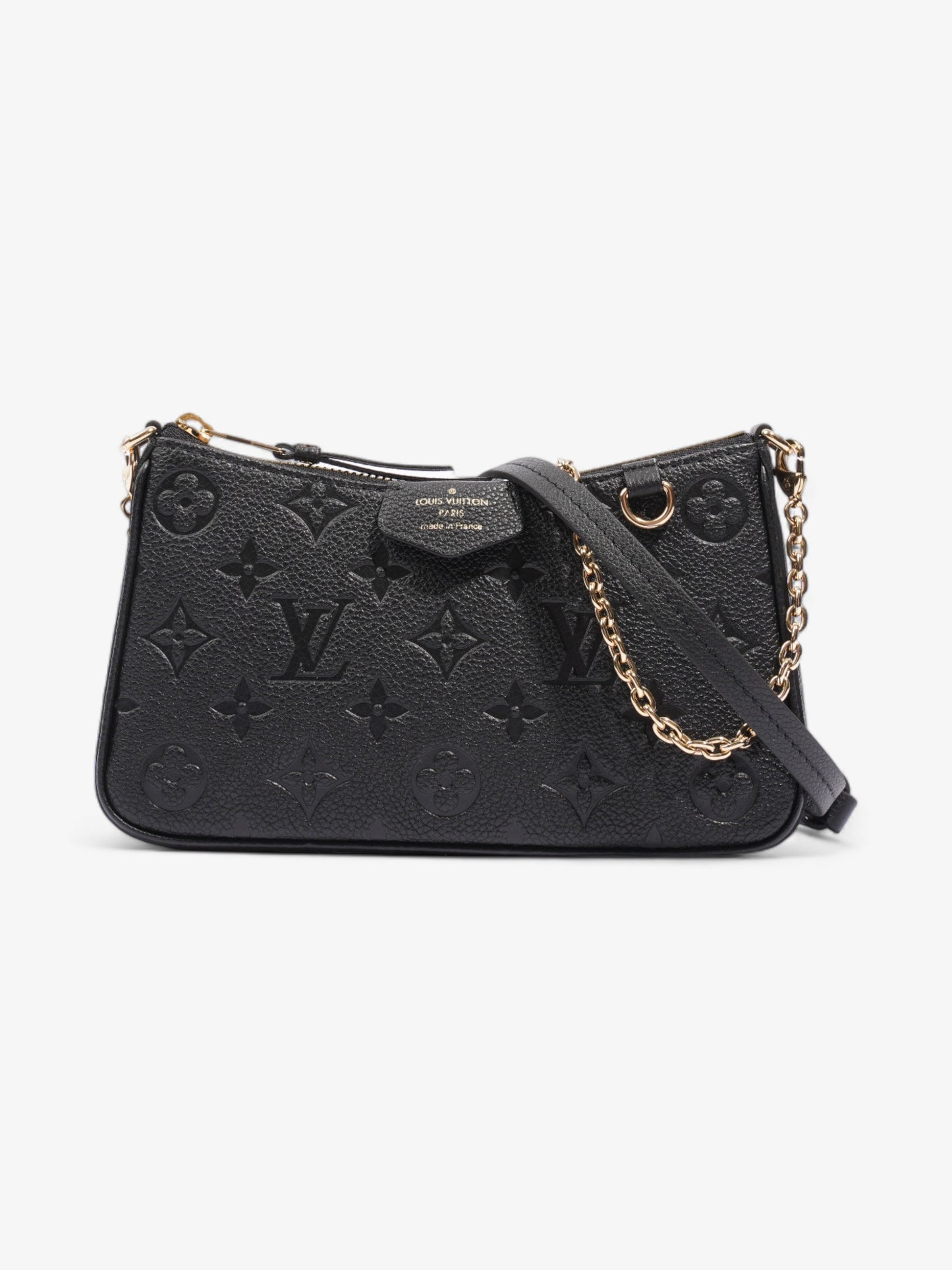 Louis Vuitton Easy On Empreinte Leather Black Handbag