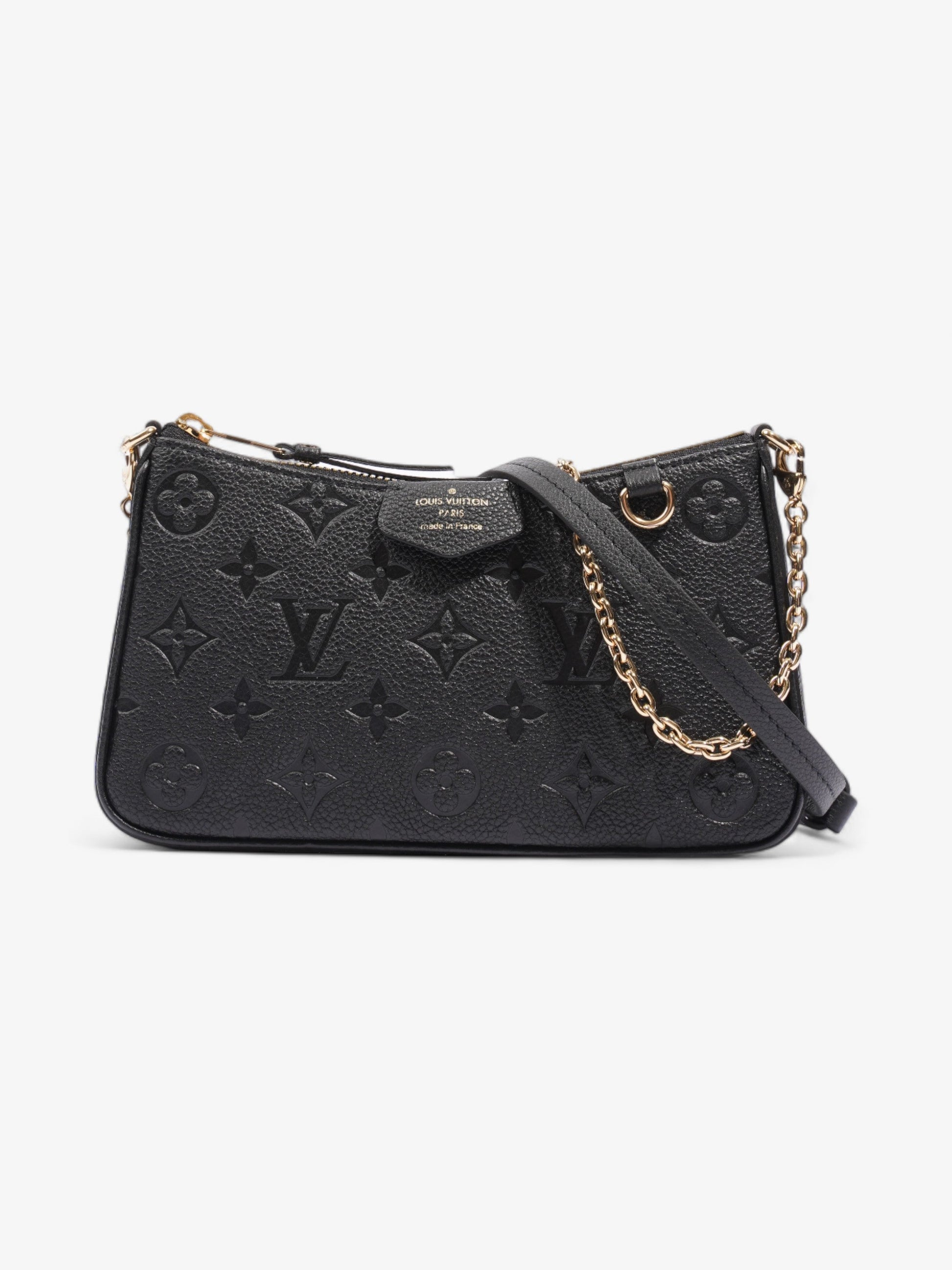 Louis Vuitton Easy On Empreinte Leather Black Handbag