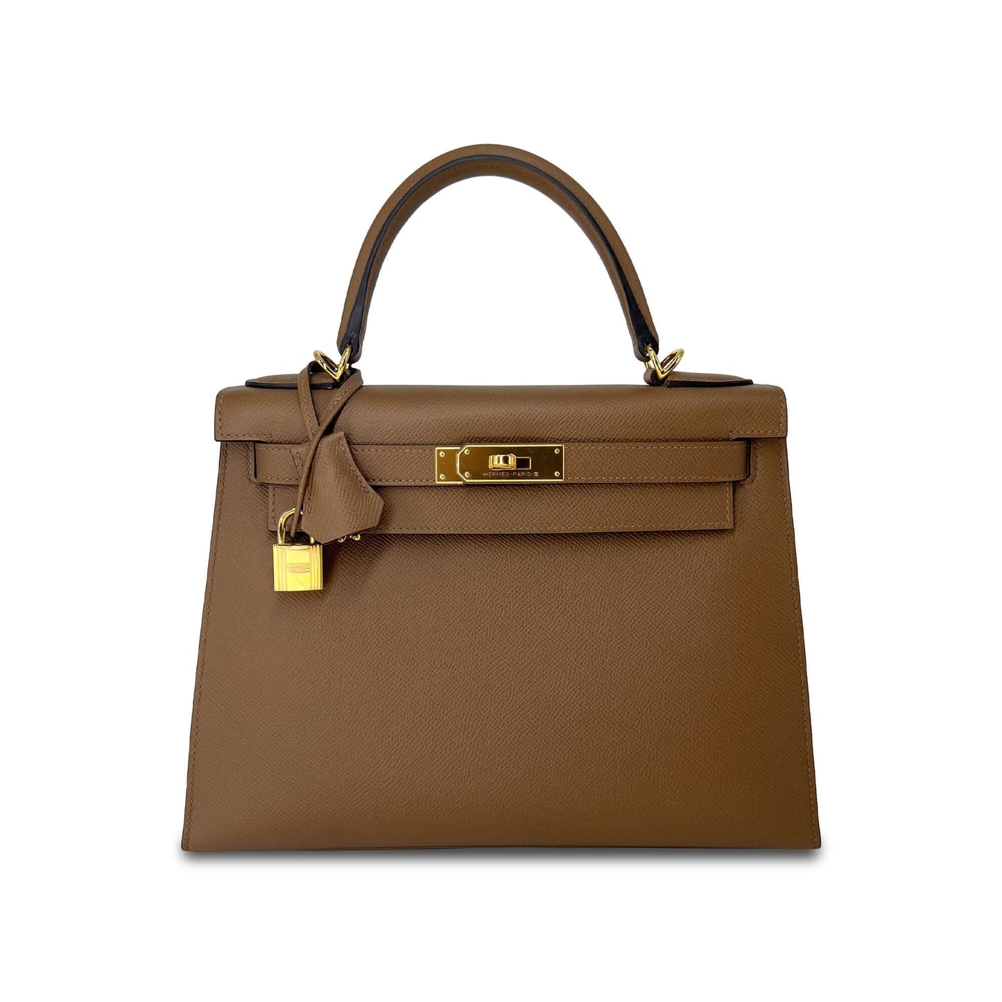 Hermes Top Quality Luxury Kelly Alezan Epsom Designer Leather Travel Bag