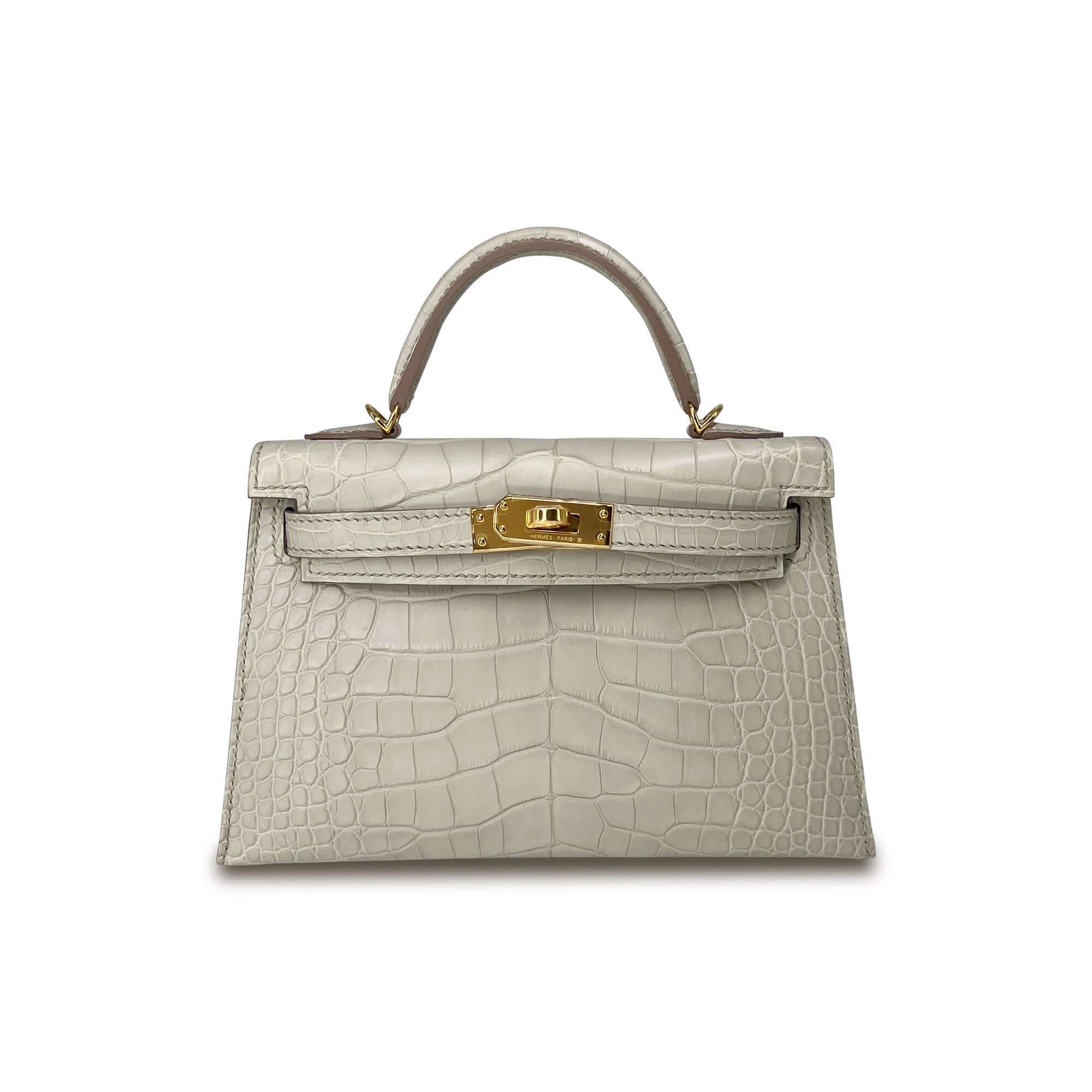 Hermes Top Quality Luxury Kelly Beton Matte Designer Travel Bag