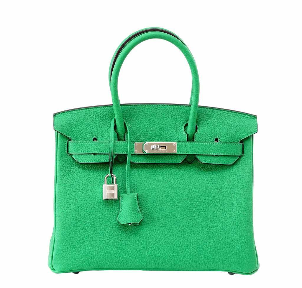 Hermes Birkin Bamboo Handbag Travel Bag