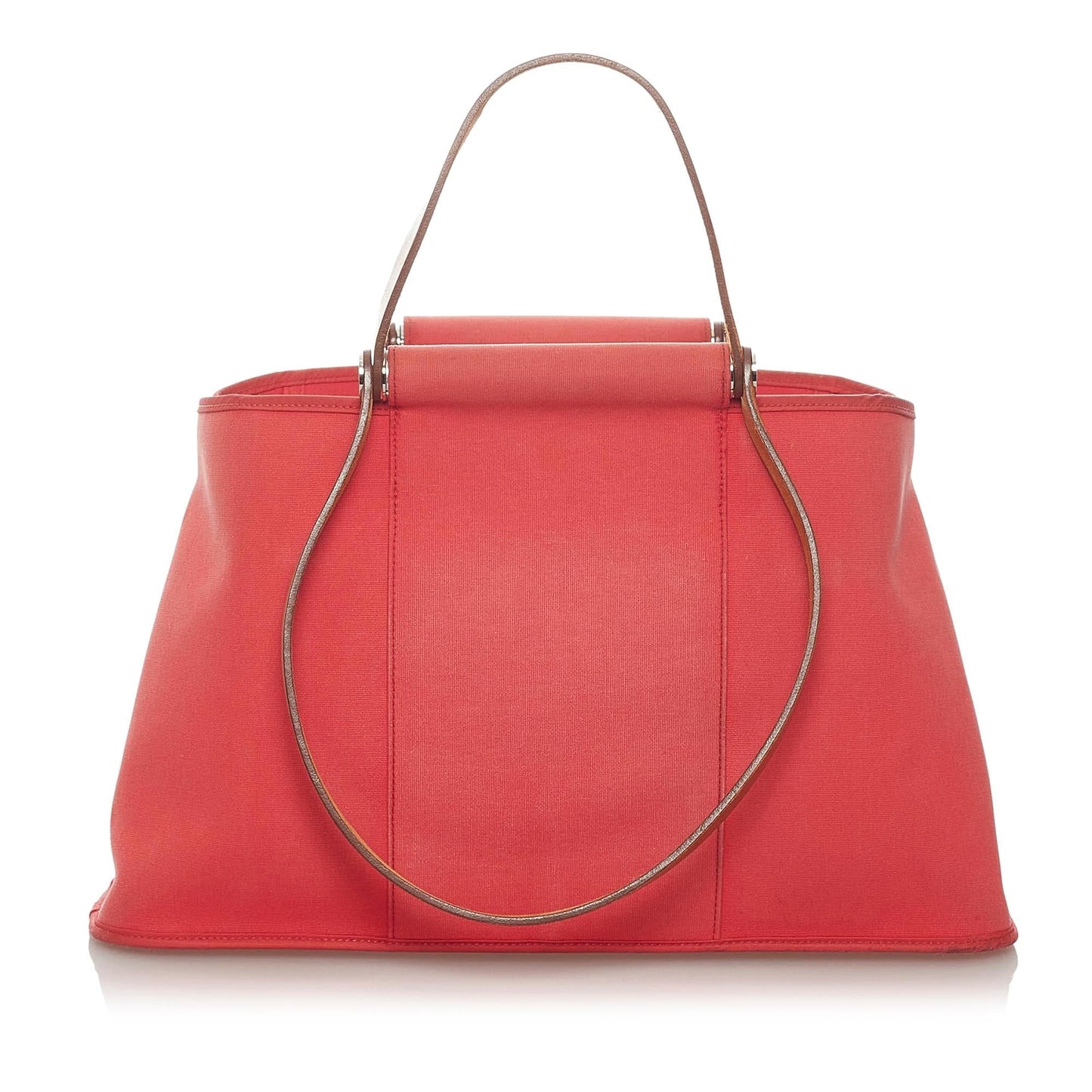 Hermes Luxury Cabag Elan Satchel (Shg Qdwe U) Canvas Travel Bag