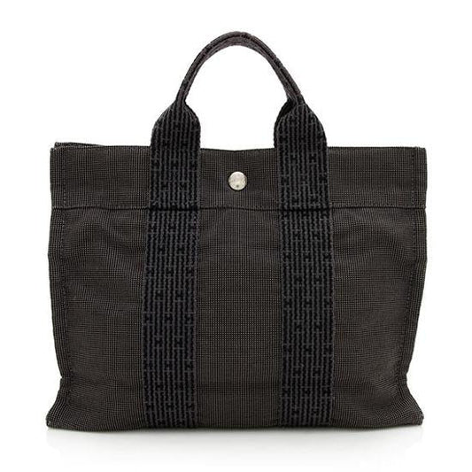Hermes Luxury Herline Pm Tote Handbag Canvas Tote Bag