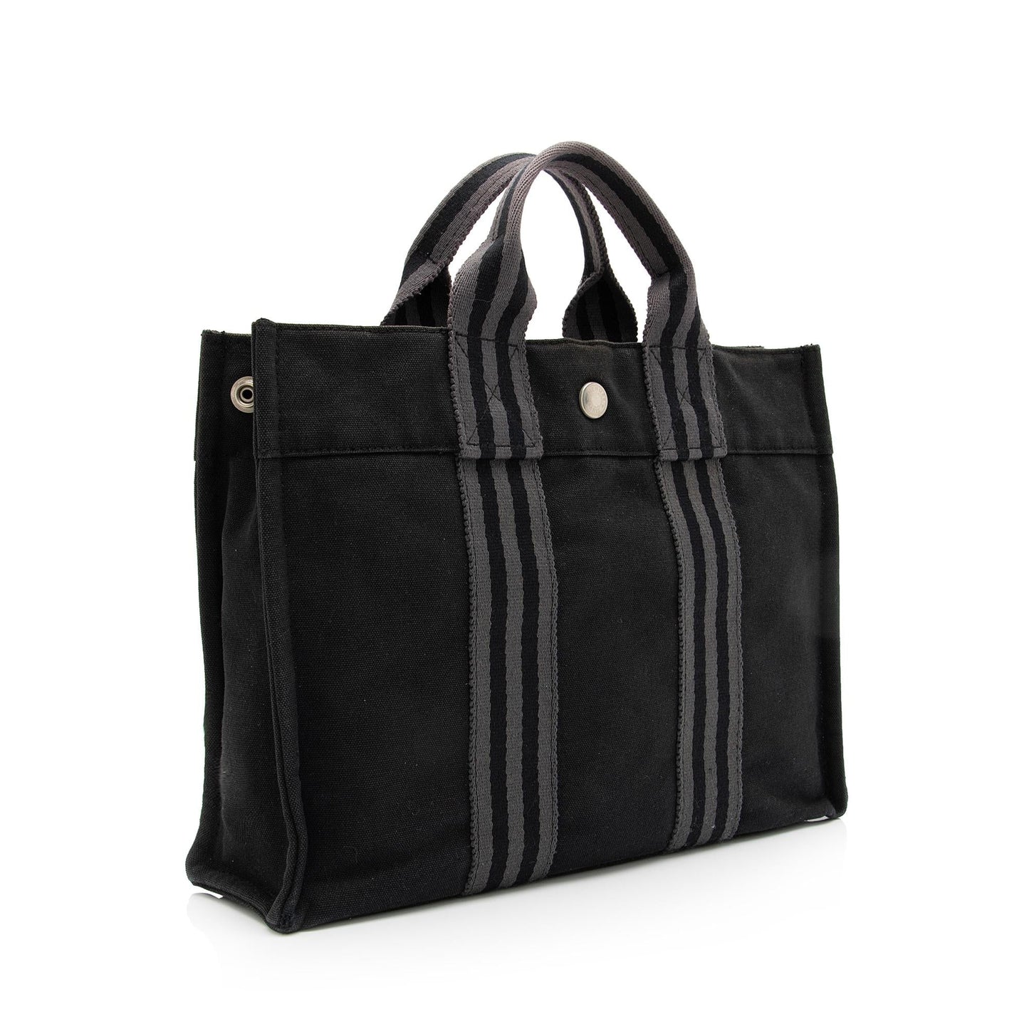 Hermes Luxury Herline Pm Tote (Shf ) Handbag Canvas Tote Bag