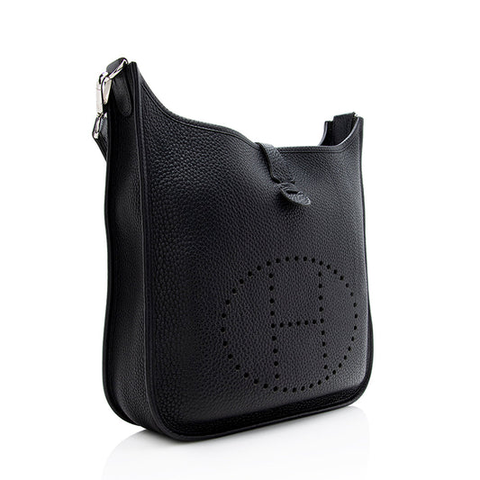 Hermes Luxury Clemence Evelyne I Pm Shoulder Bag