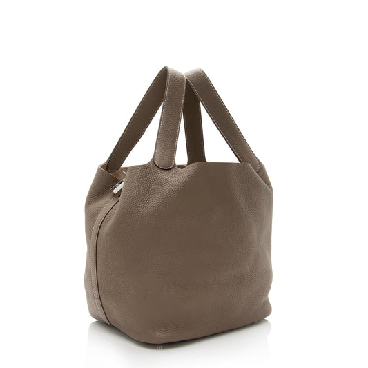 Hermes Luxury Clemence Picotin Gm Shoulder Bag (Shf