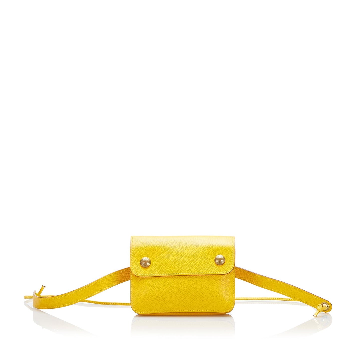 Hermes Luxury Courchevel Pochette Waist Bag (Shg Omt Green Travel Bag