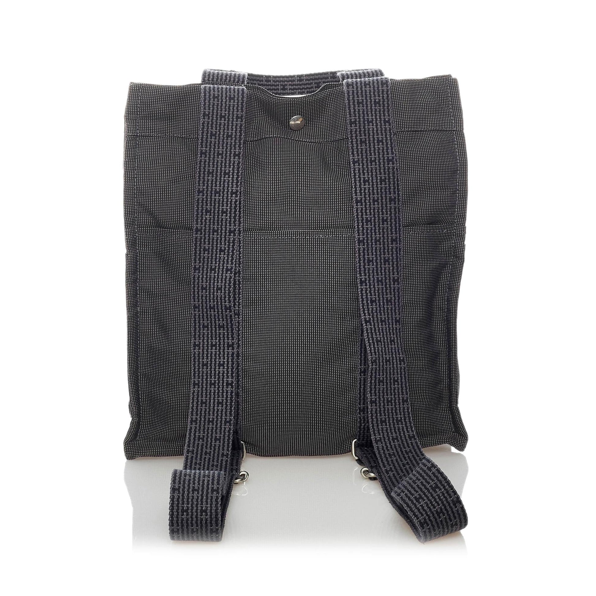 Hermes Luxury Herline Backpack Mm (Shg ) Handbag Canvas