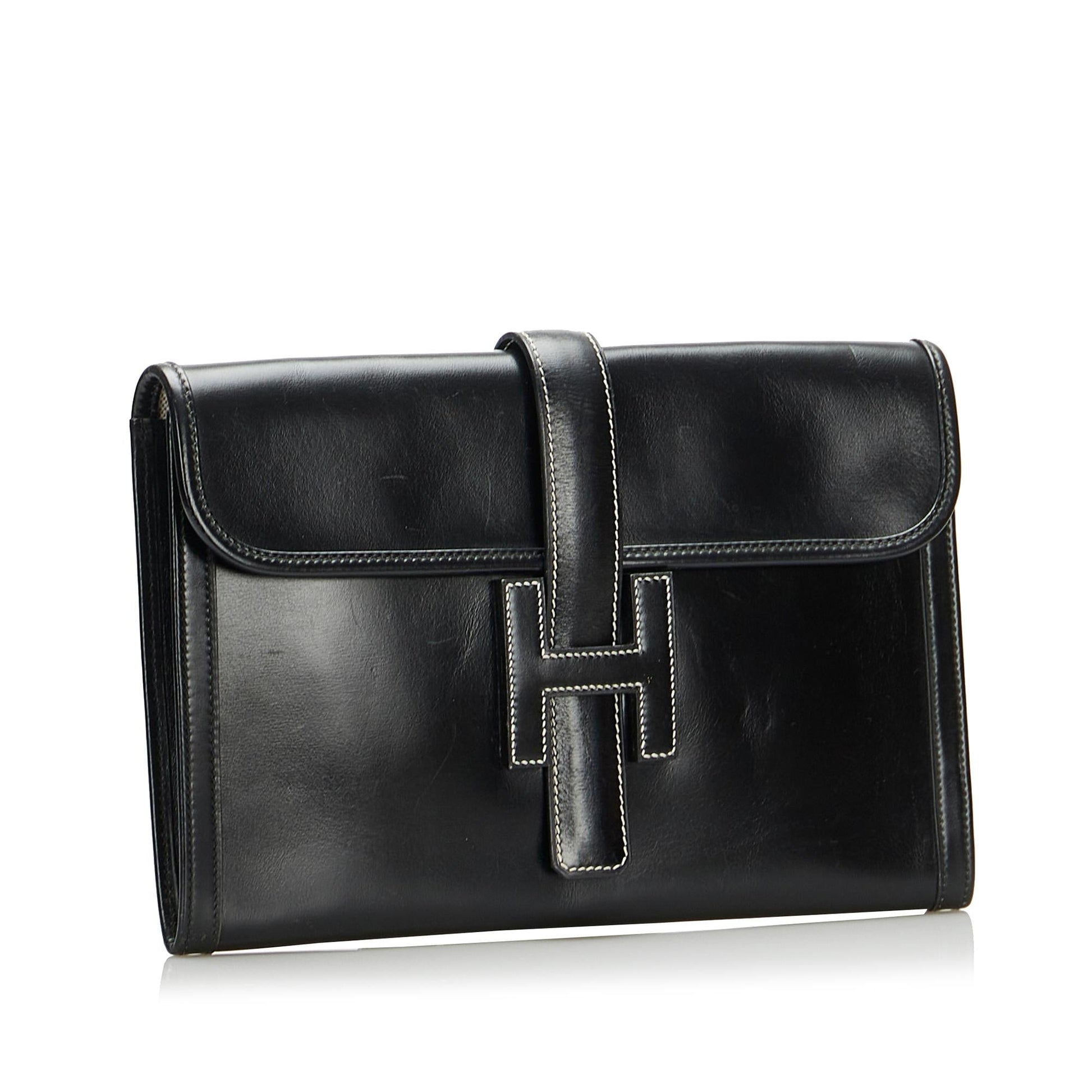 Hermes Luxury Jige Pm Clutch (Shg Fthjla) Handbag Clutch Bag