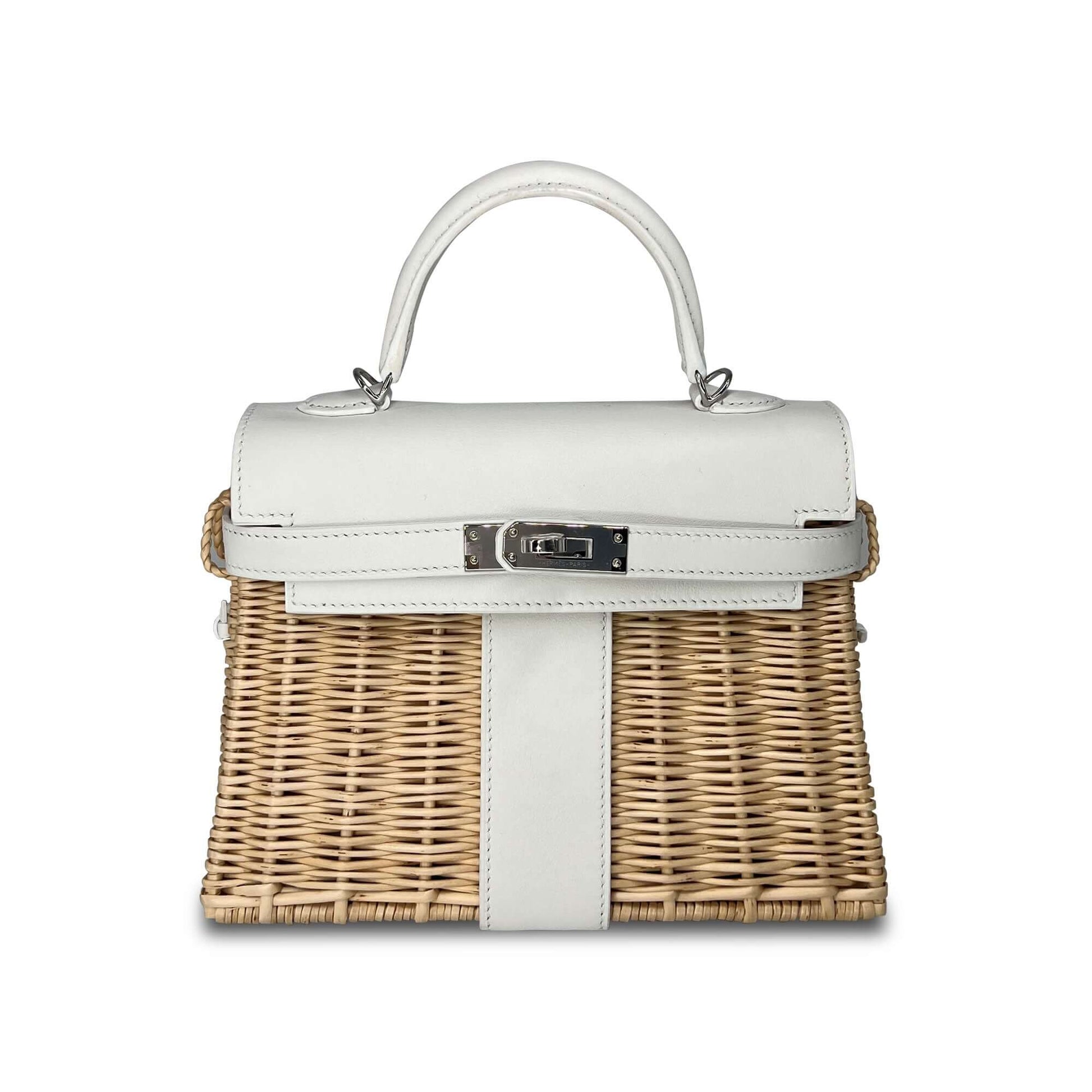 Hermes Top Quality Luxury Kelly Designer Bag In White Travel Bag