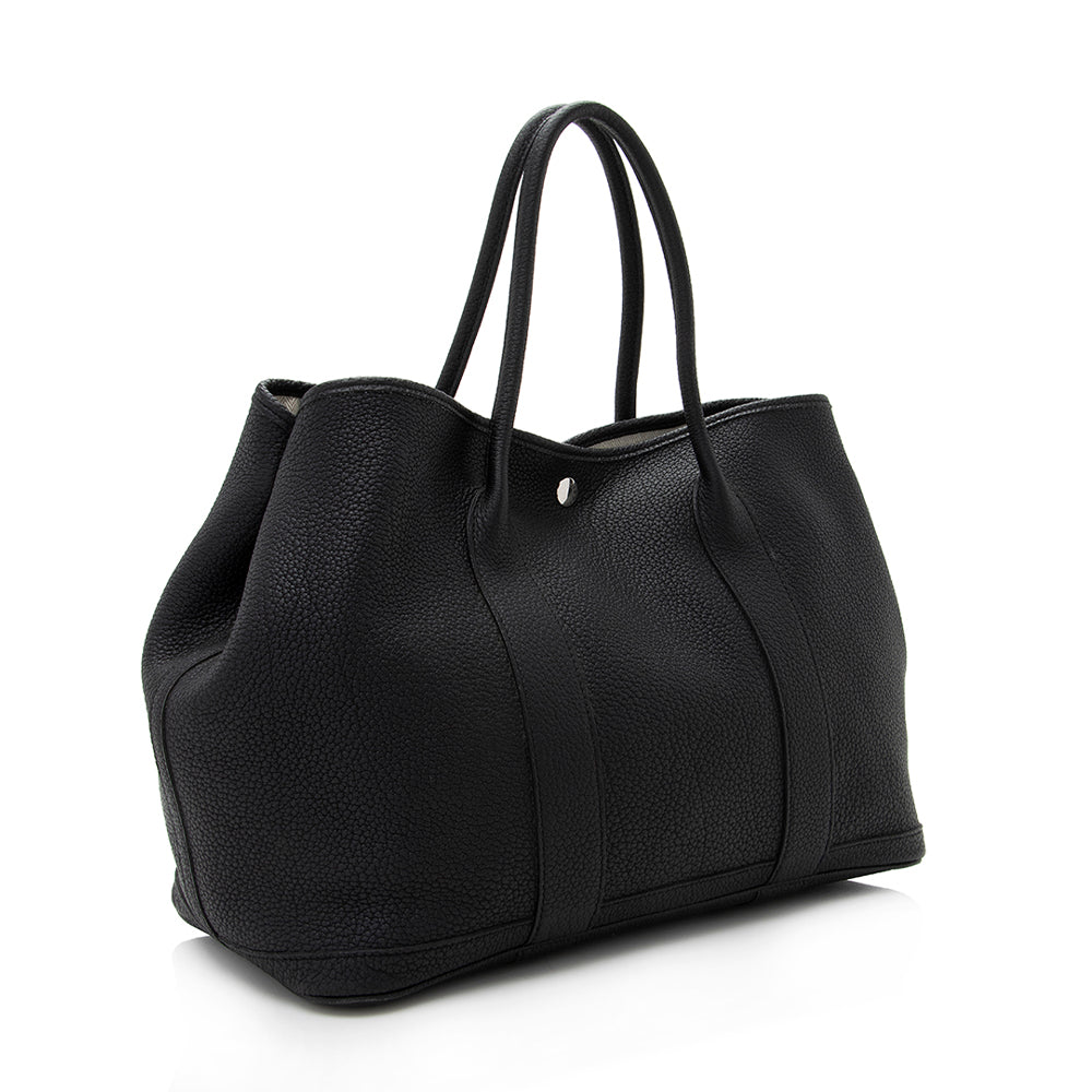Hermes Luxury Negonda Garden Party Mm Tote (Shf Leather Tote Bag