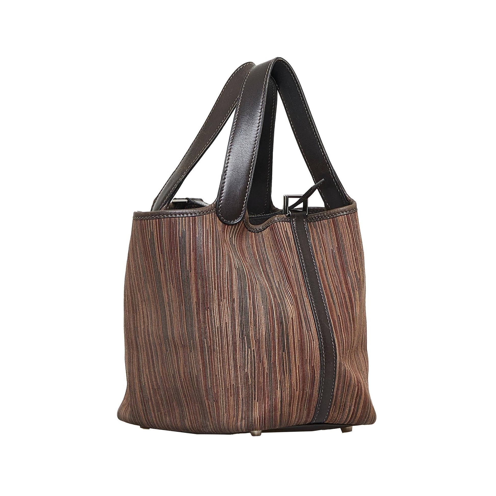 Hermes Luxury Picotin Vibrato Handbag (Shg Mwoqd ) Travel Bag
