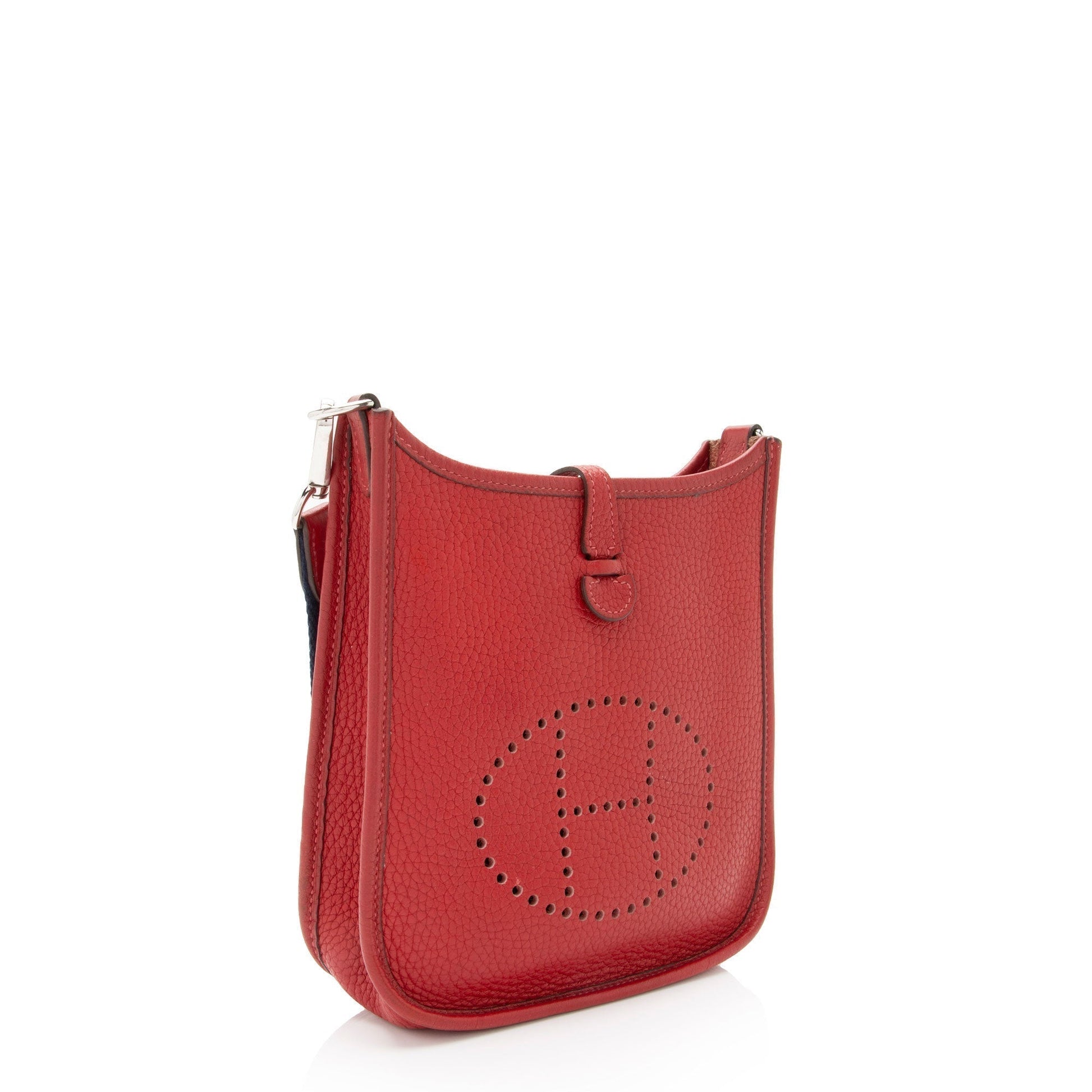 Hermes Luxury Taurillon Clemence Evelyne Tpm Shoulder Bag