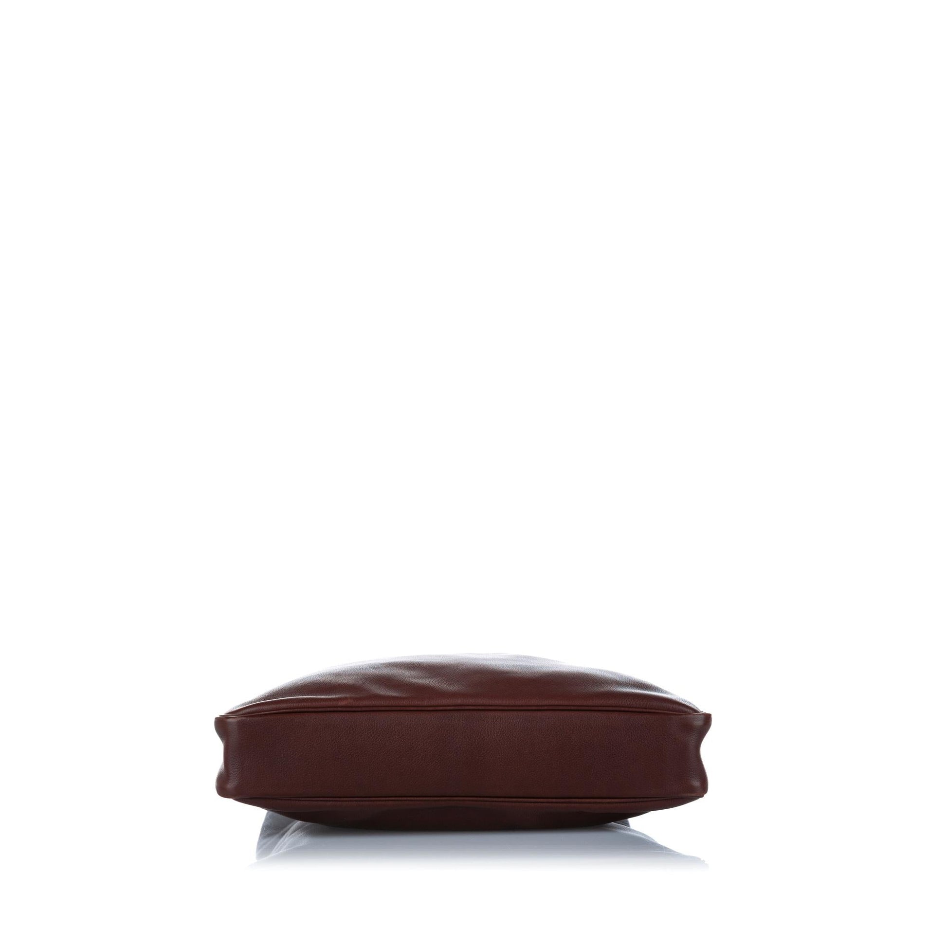 Hermes Luxury Togo Massai Shoulder Bag (Shg ) Leather