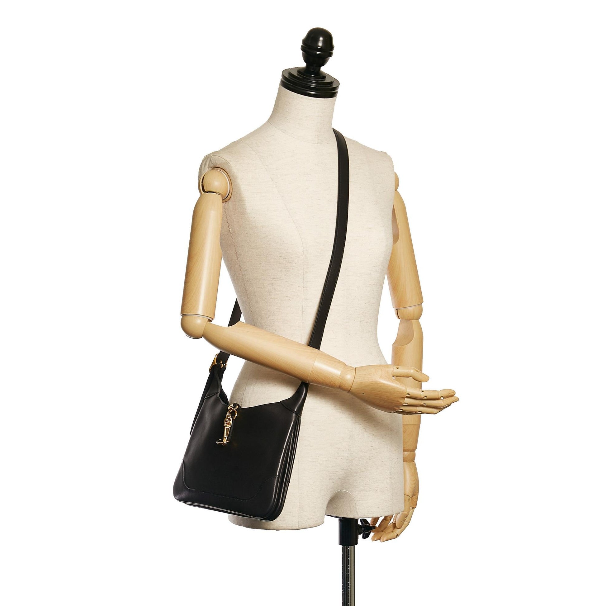 Hermes Luxury Trim Duo Crossbody Bag (Shg Tlqlpo) Leather
