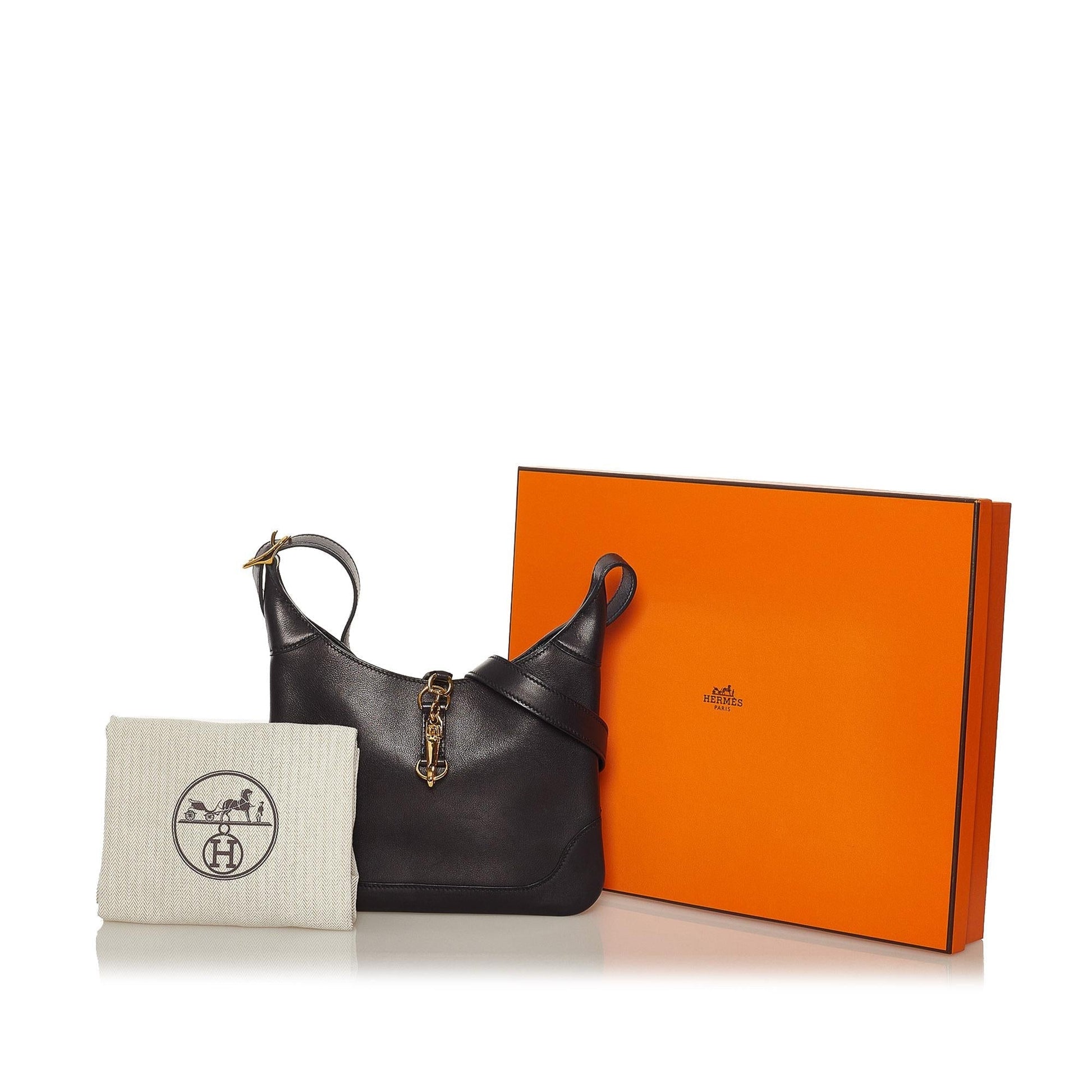 Hermes Luxury Trim Duo Crossbody Bag (Shg Tlqlpo) Leather
