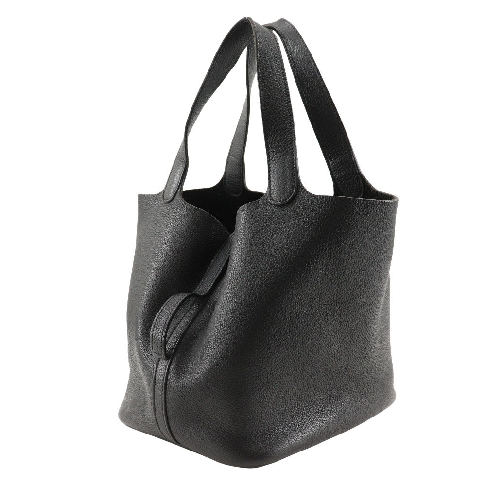 Taurillon Clemence Picotan Mm Women Black Travel Bag