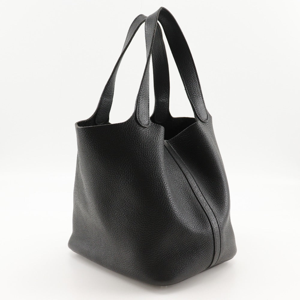 Taurillon Clemence Picotan Mm Women Black Travel Bag