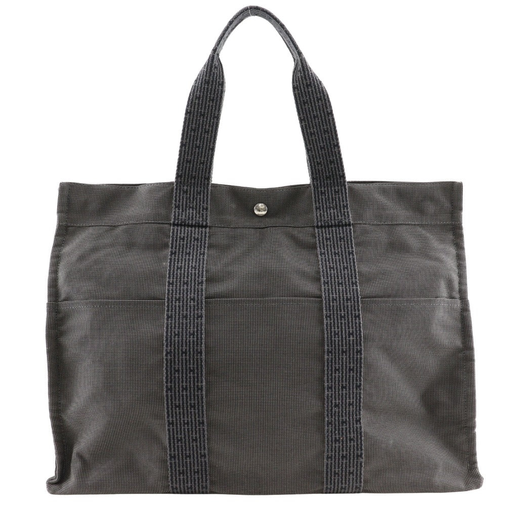 Hermes Tote Bag Her Line Tote Gm Unisex Unisex Canvas Nylon Gray