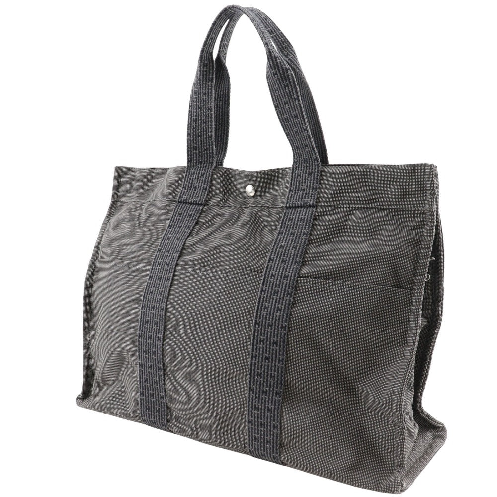 Hermes Tote Bag Her Line Tote Gm Unisex Unisex Canvas Nylon Gray