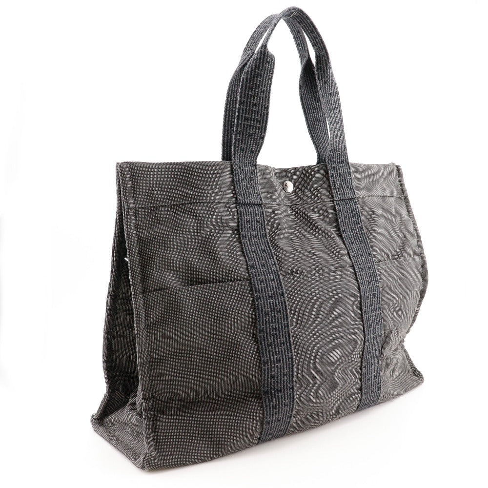 Hermes Tote Bag Her Line Tote Gm Unisex Unisex Canvas Nylon Gray