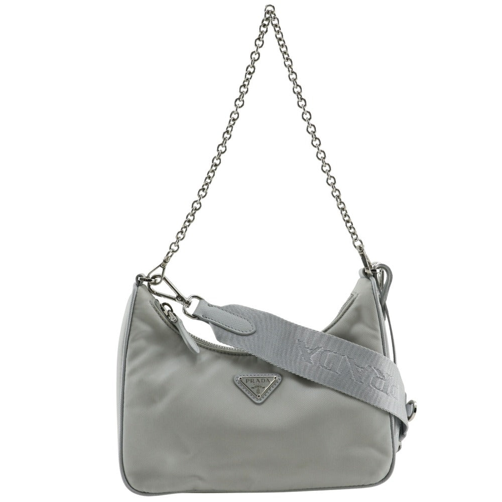 Shoulder Bag Gray Way Re Edition Nylon