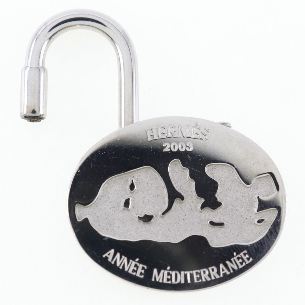 Cadena Metallic Mediterranean Unisex(Unisex) Handbag Silver Travel Bag