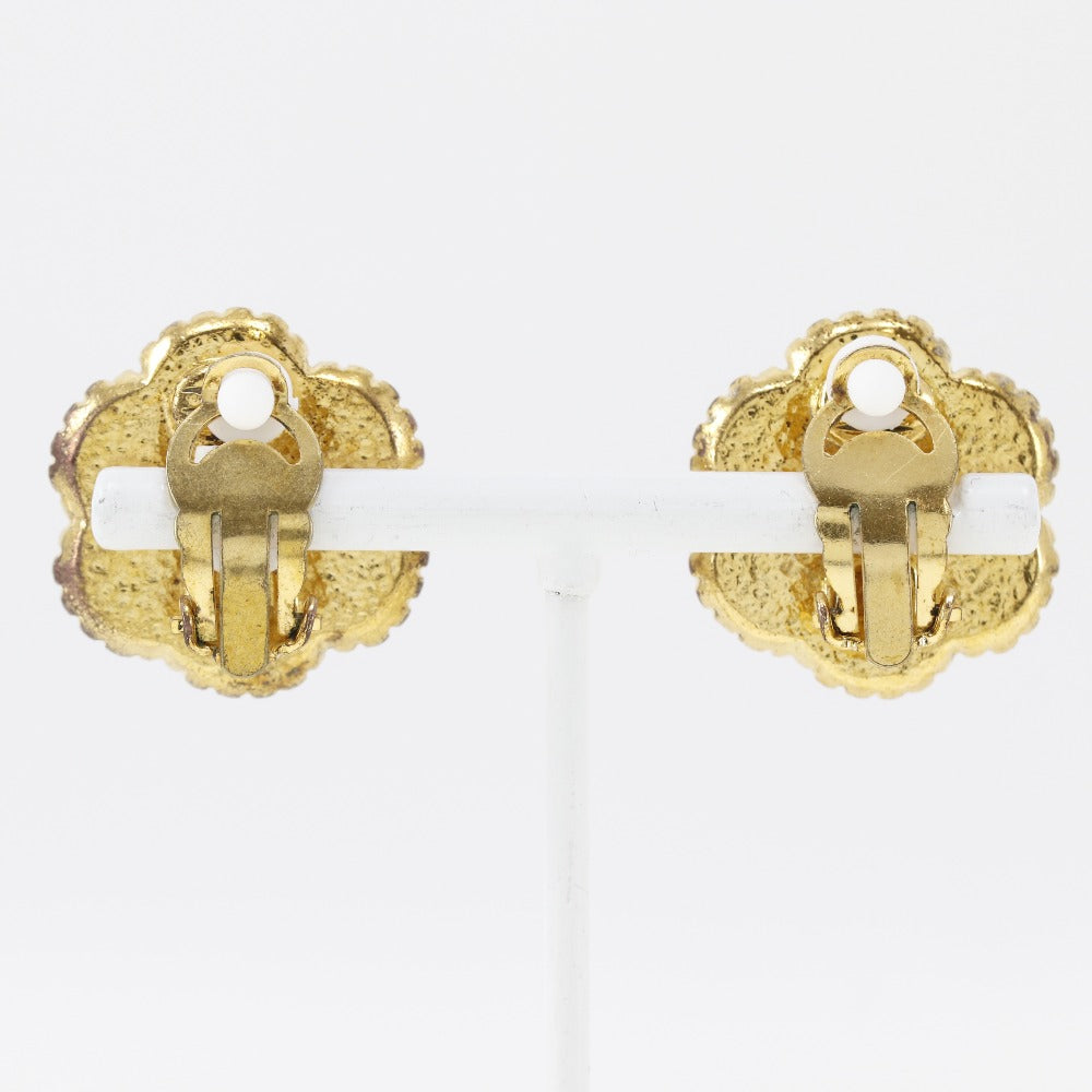 Chanel Gold Plated Earrings 96A