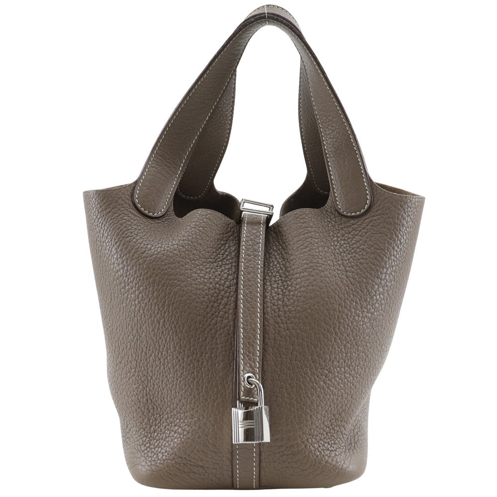 Taurillon Clemence Picotan Rock Pm Women Brown Travel Bag