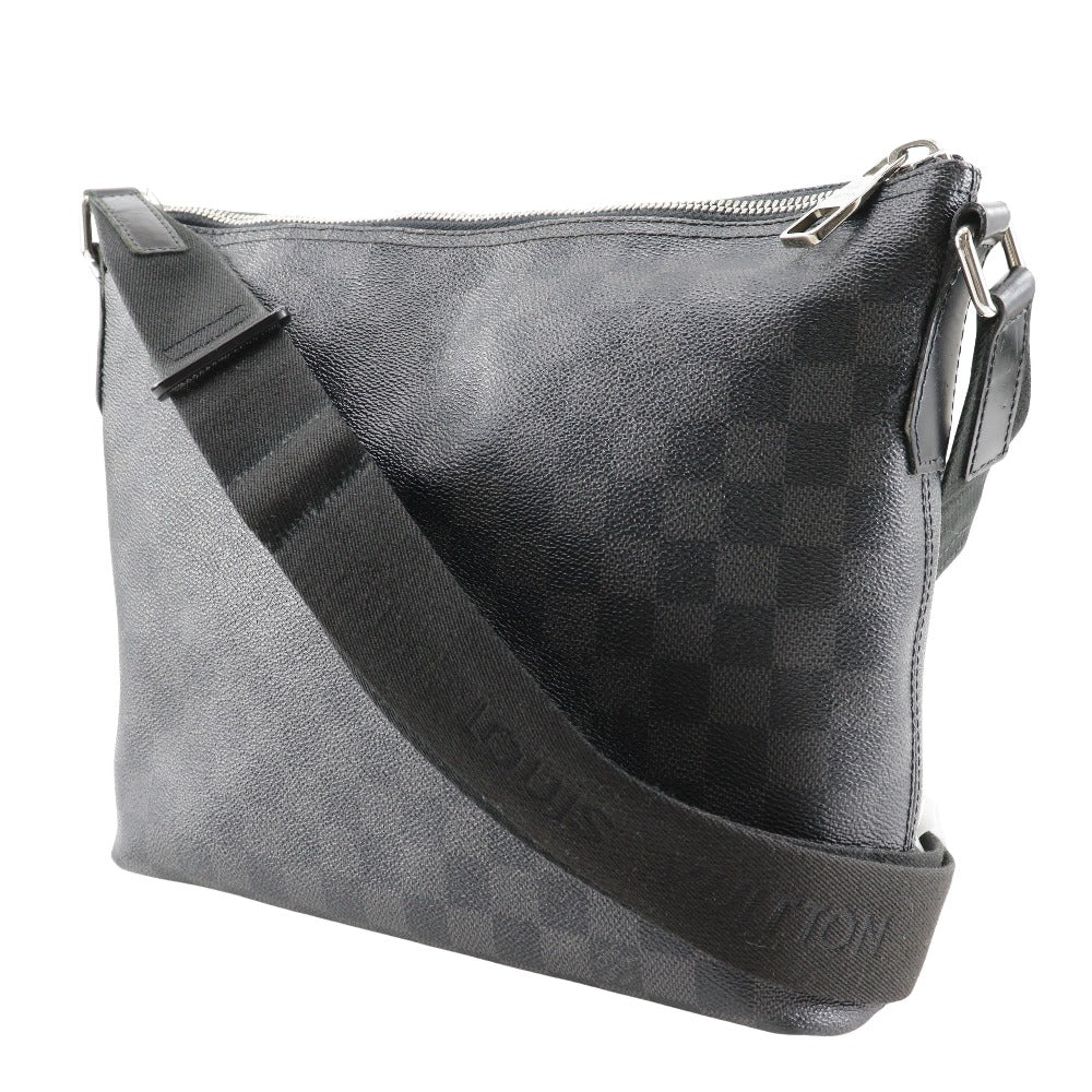 Louis Vuitton N41211 Damier Grafitto Mick PM Canvas Black Shoulder Bag