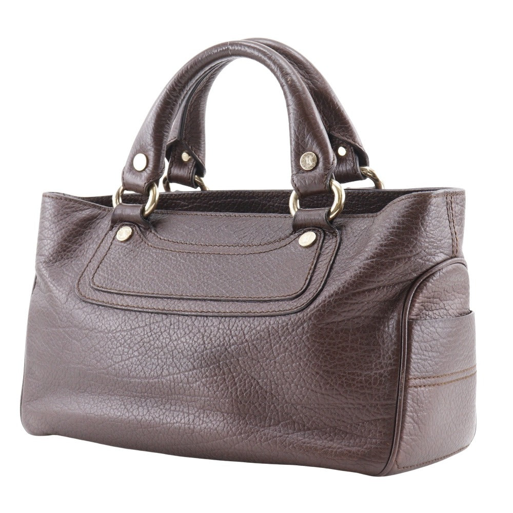 Boogie Bag Women Leather Brown Travel Bag
