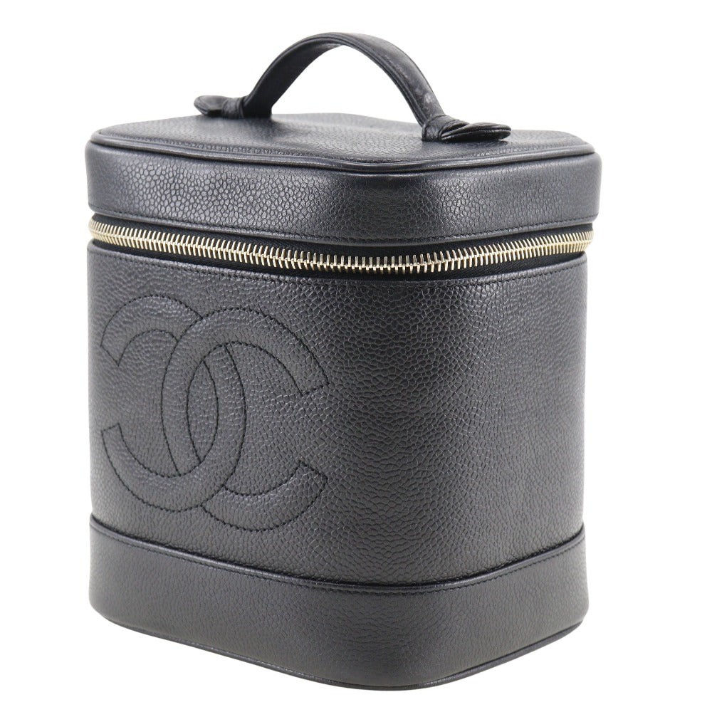 Chanel Vanity Caviar Skin Handbag