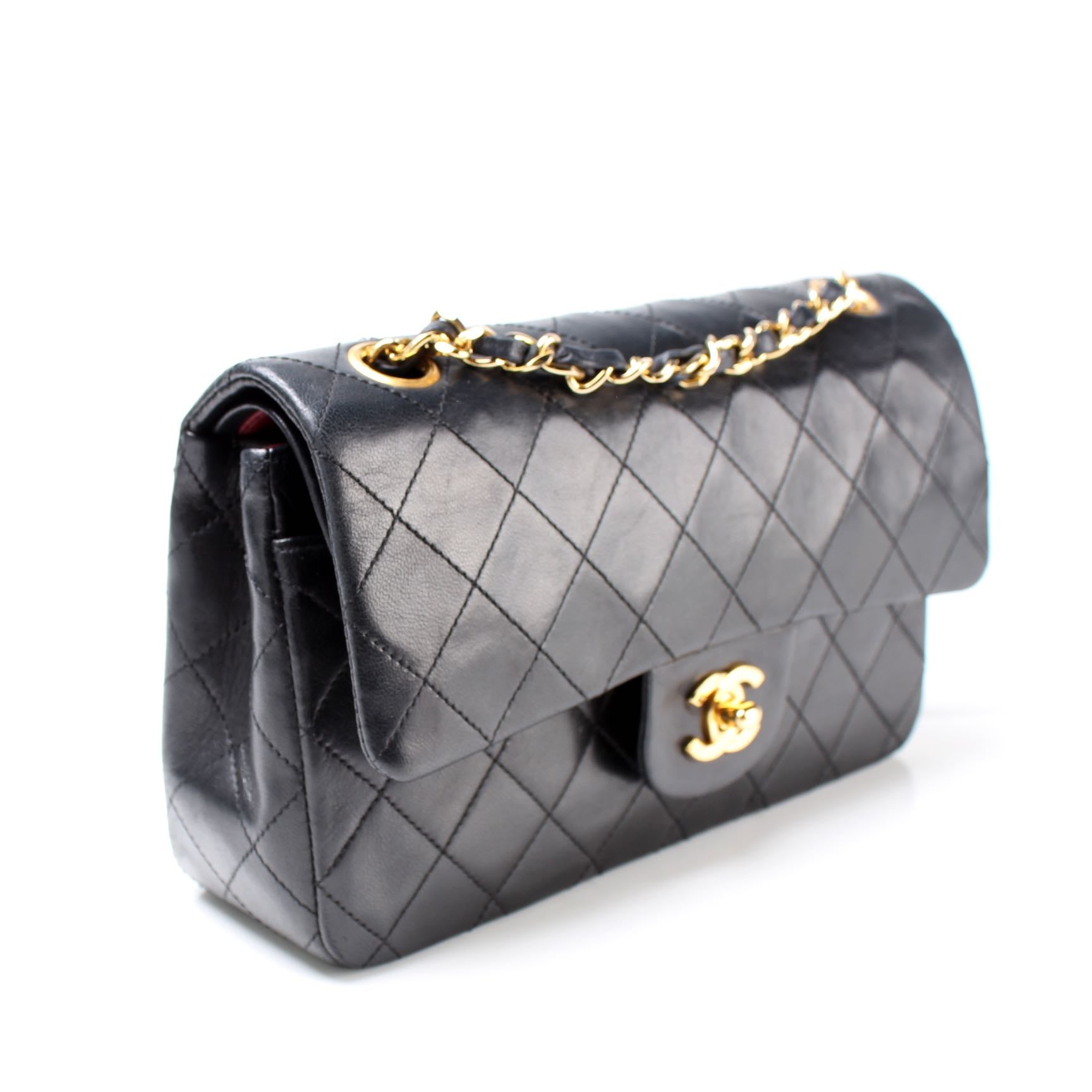 Chanel Classic Flap Lambskin Small Handbag Lambskin 2