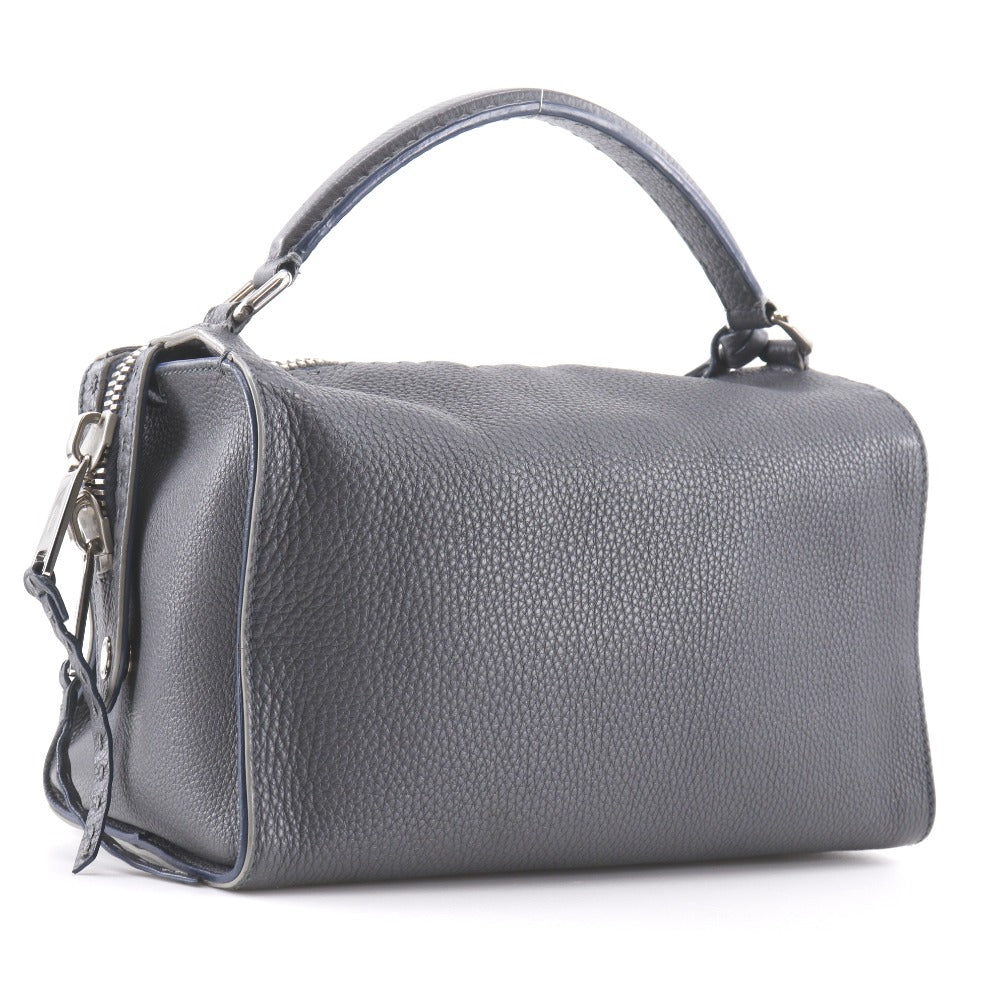 Fendi Handbag 8Bl137 Calfskin 2Wayshoulder Celeria Ray Women Gray Shoulder Bag