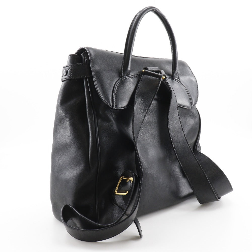 Gucci Backpack Old Calfskin Black