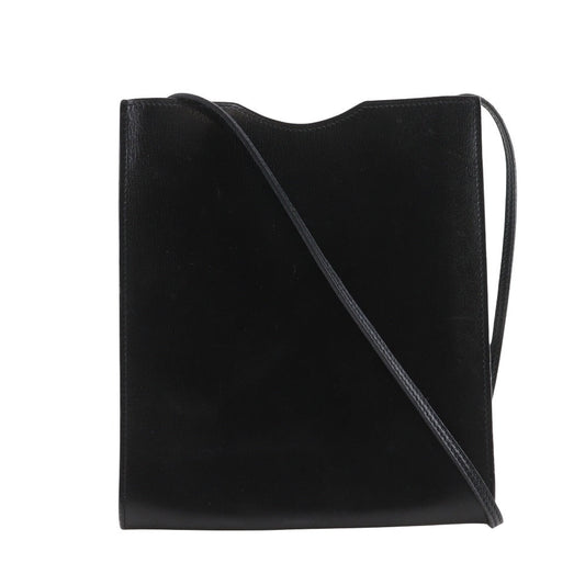 Shoulder Bag Calfskin Onimetu Unisex(Unisex) Black