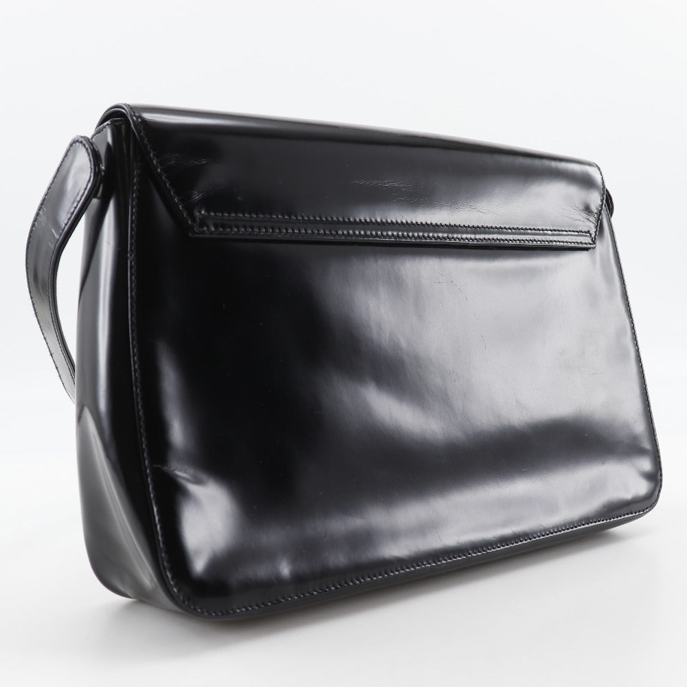 Prada One Shoulder Shoulder Bag Leather Patent