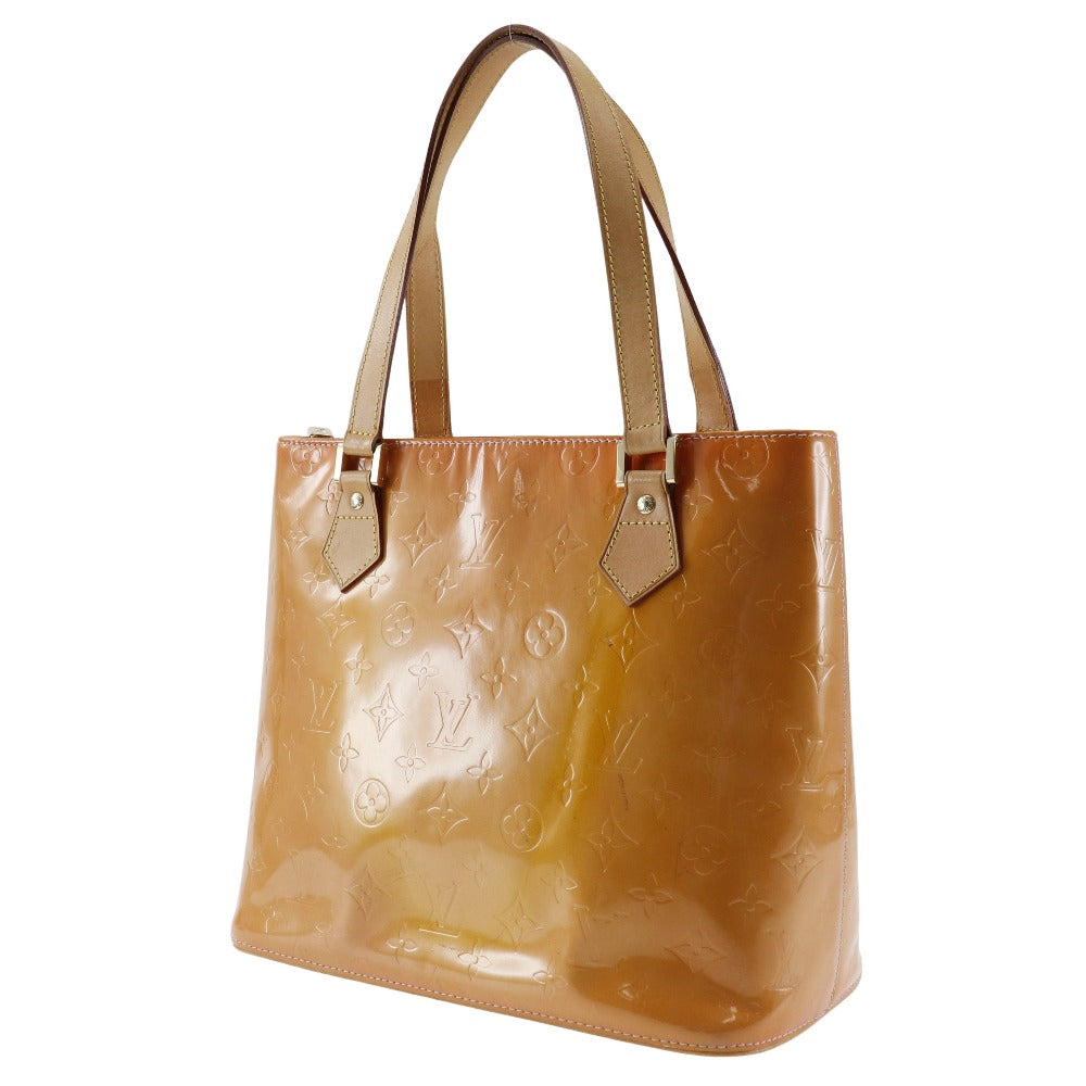 Louis Vuitton M91302 Vernis Houston Monogram Pink Tote Bag