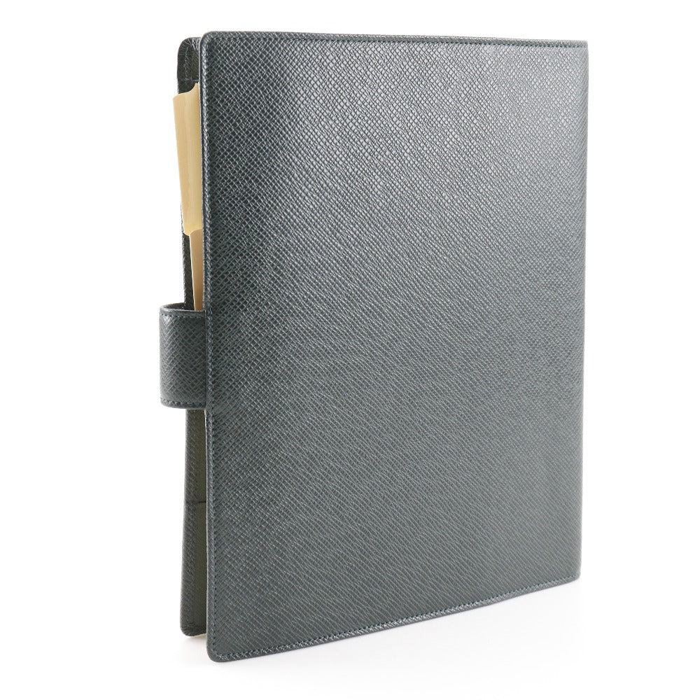 Louis Vuitton Notebook cover Taiga Dark Agenda Green Handbag