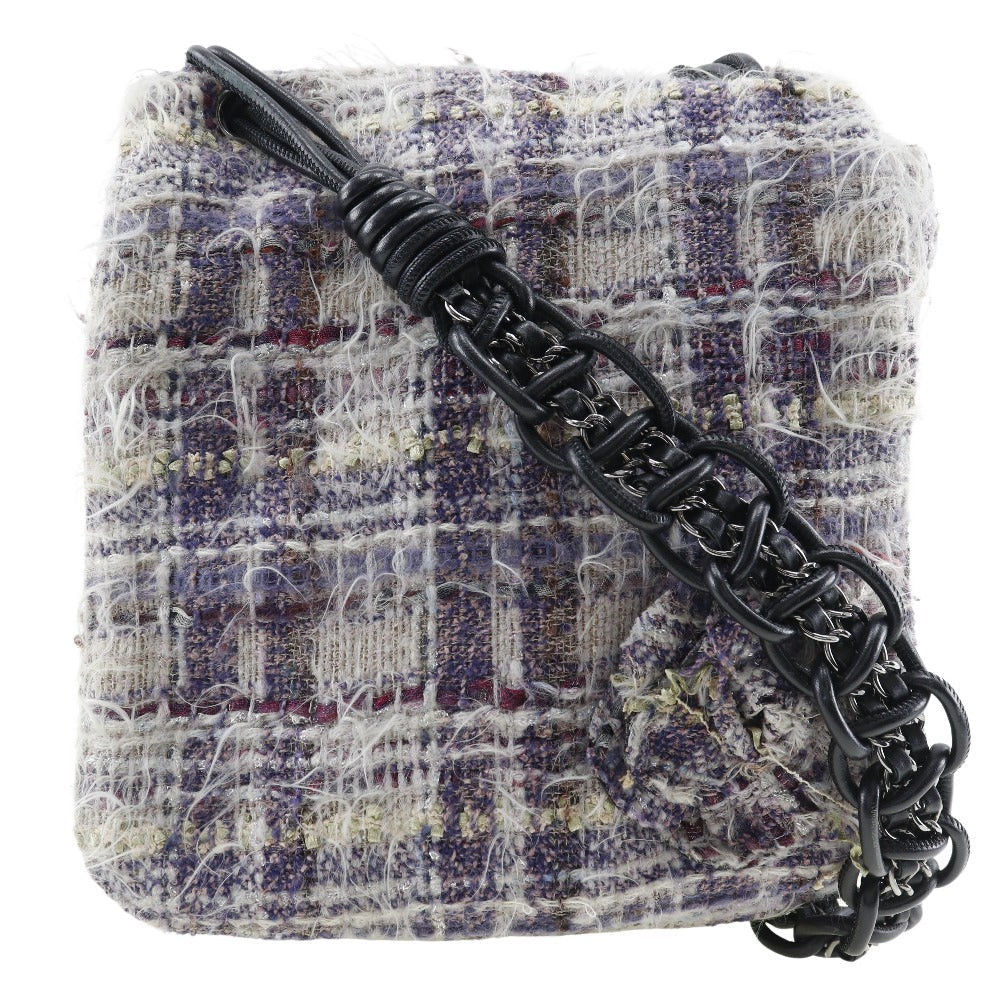 Chanel tweed purple Shoulder Bag
