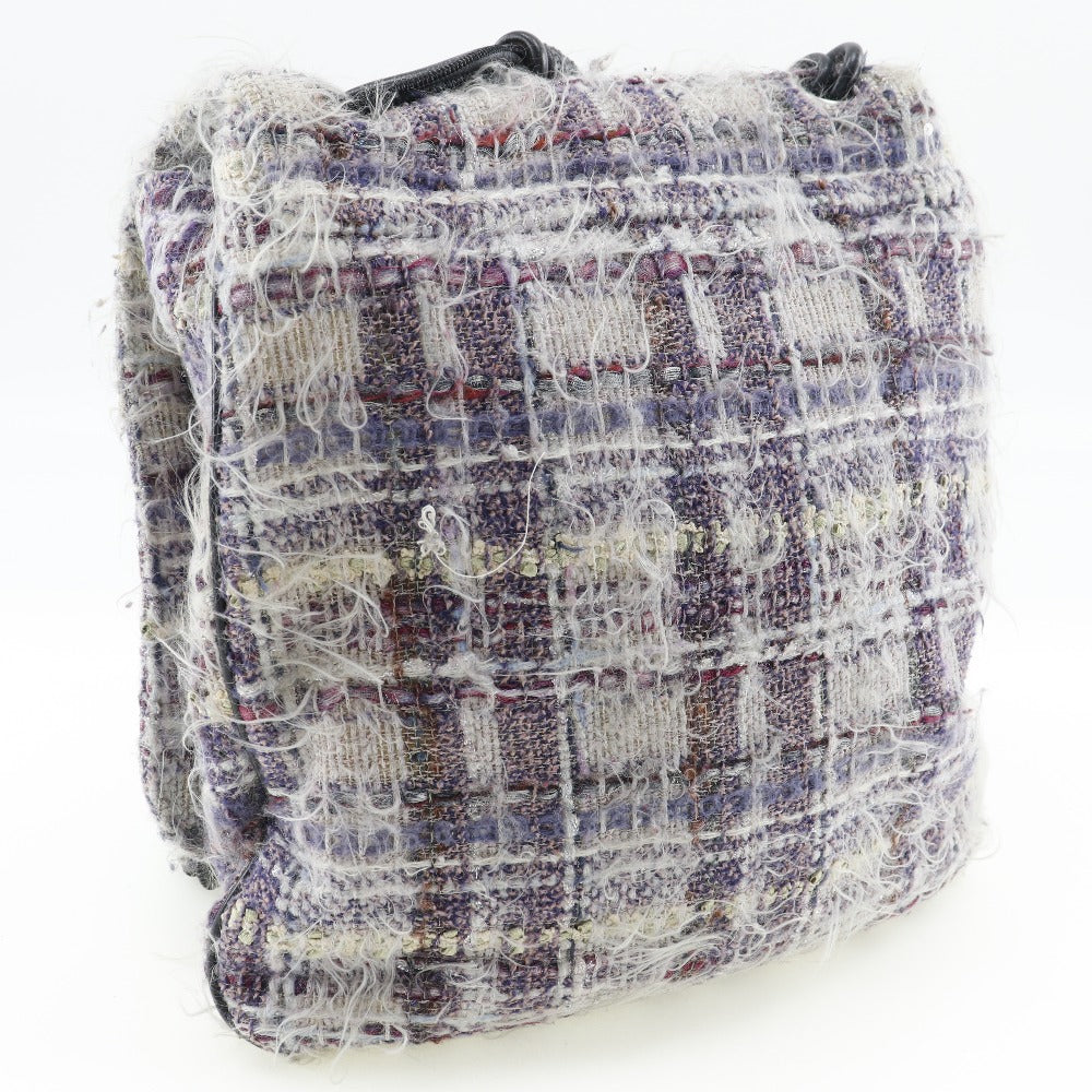 Chanel tweed purple Shoulder Bag