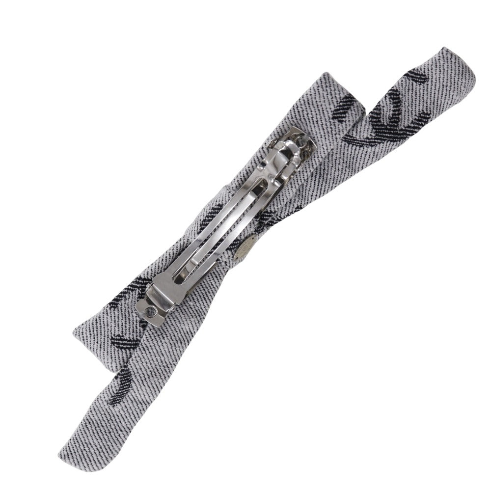 Chanel Coco Mark Ribbon Cotton Barrette Bag