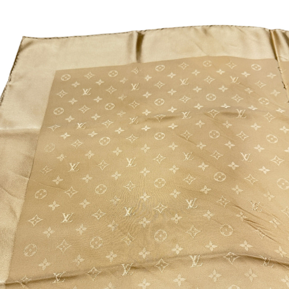 Louis Vuitton scarf silk Beige