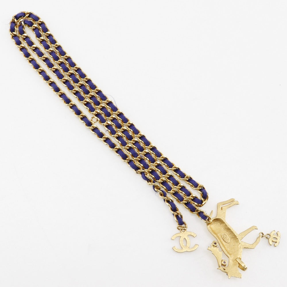 Chanel belt Plated belt Gold 2