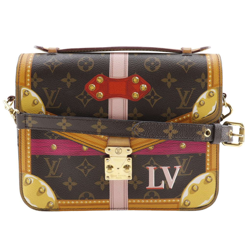 Louis Vuitton M43628 Summer trunk Pochette Metis Monogram Canvas Multicolor Shoulder Bag