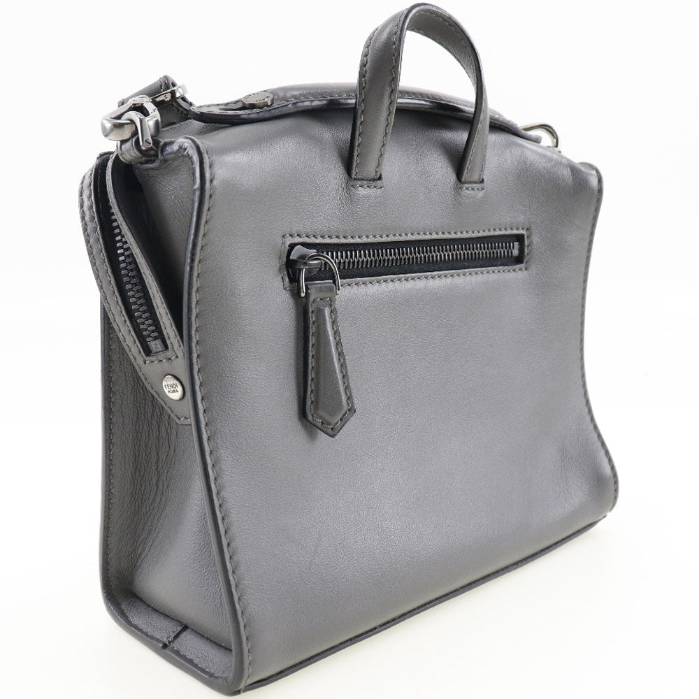Fendi Messenger 2Way Bag Leather Mini Messenger Bag
