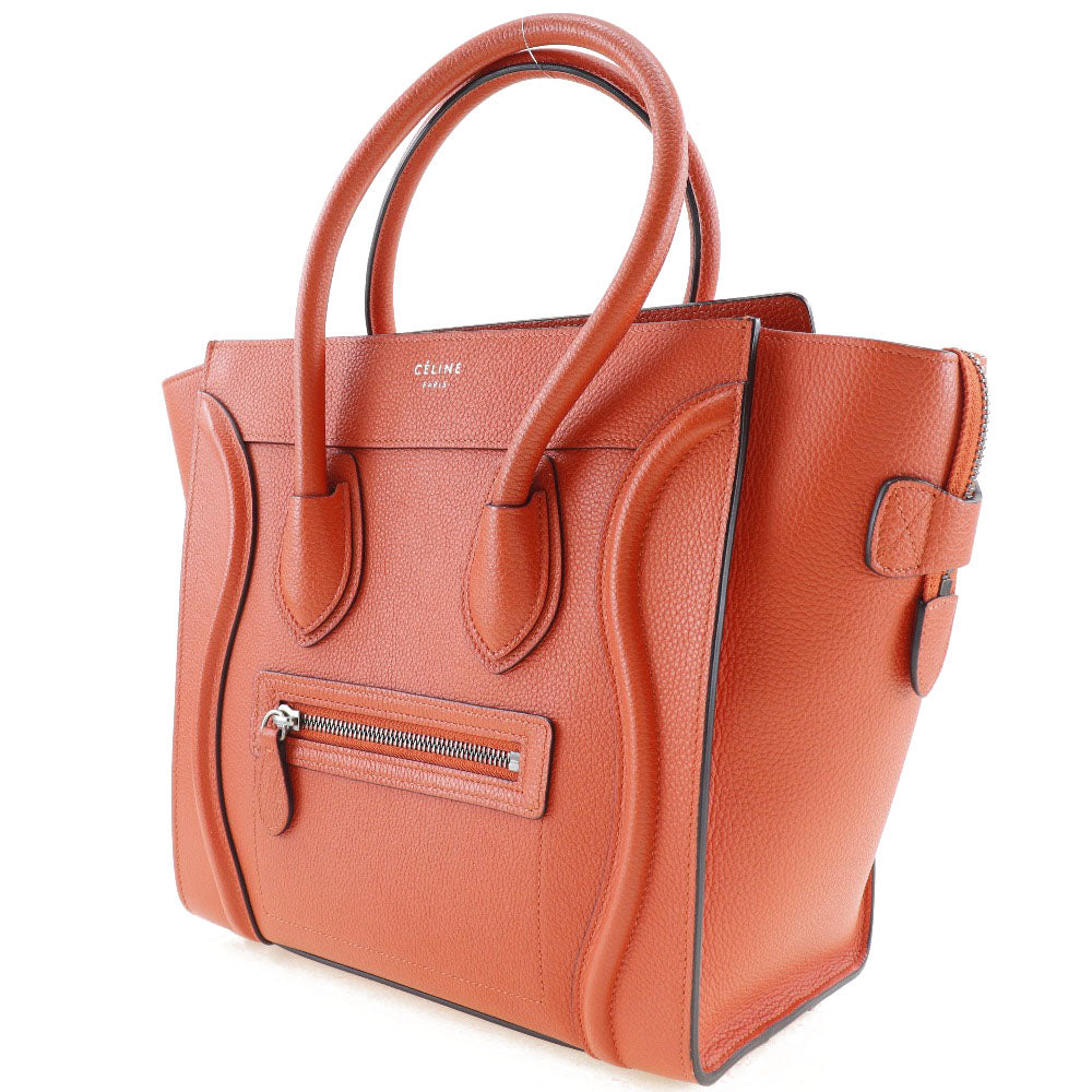 Vermilion Luggage Micro Shopper Women Leather Travel Bag