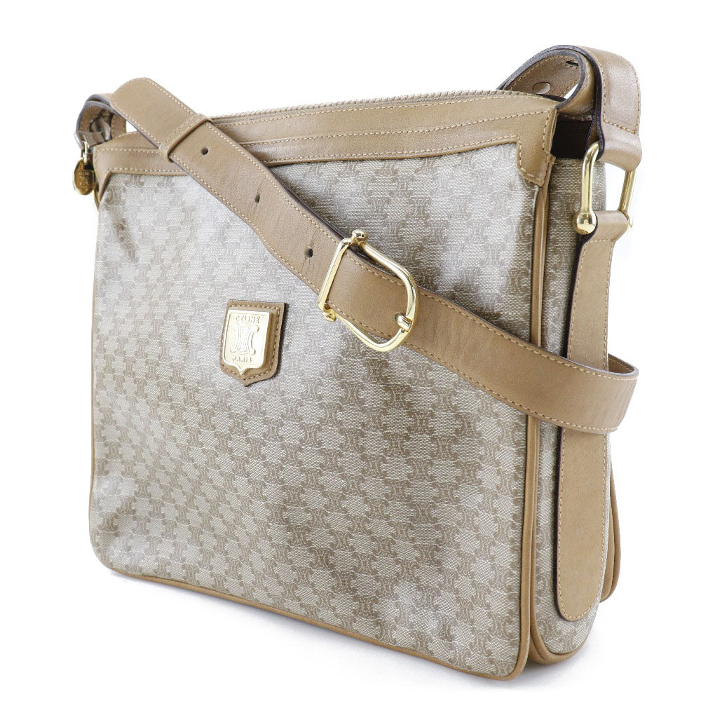 Shoulder Bag Pvc Macadam Women Beige